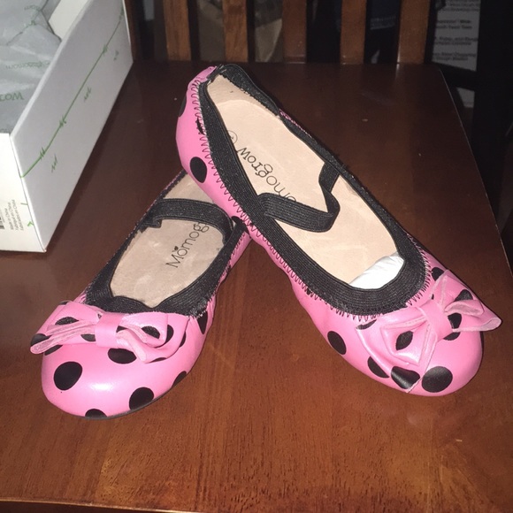 LAST CALL Momo baby Momogrow Emily ballet flats size 11 little girl - Picture 3 of 4